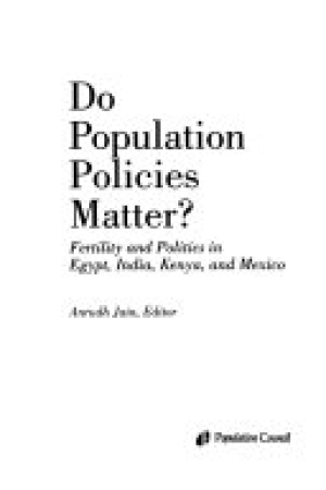Do Population Policies Matter