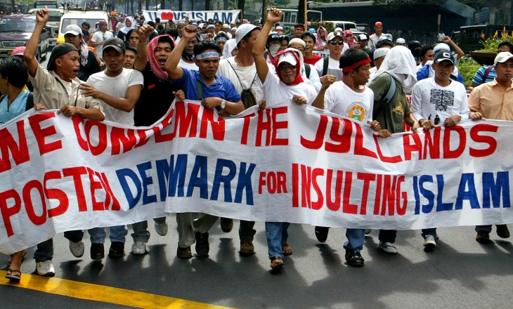 Anti-cartoon protest