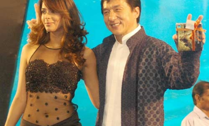 Mallika Sherawat and Jackie Chan