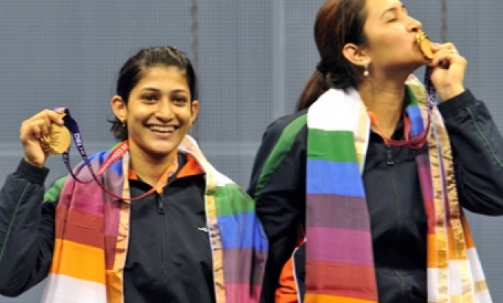 Jwala Gutta and Machimanda Ashwini Ponnappa