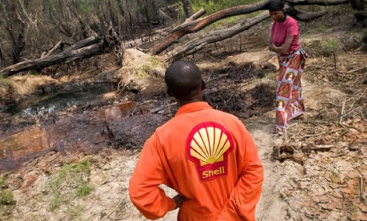 Shell spill