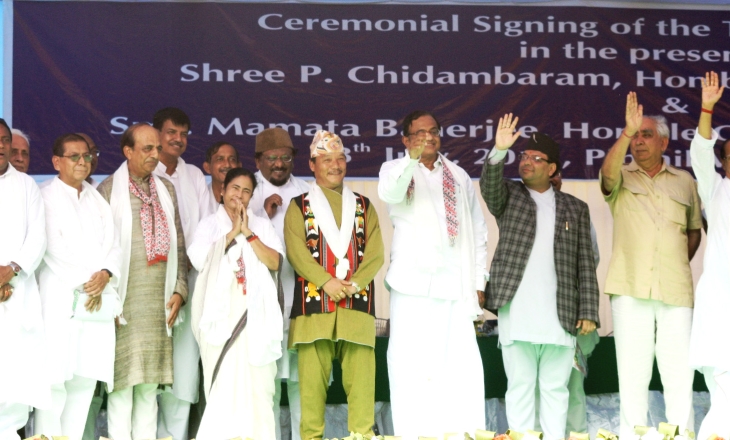 Gorkhaland Agreement signing