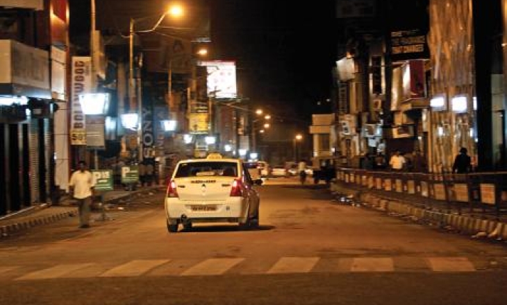 Bangalore at night