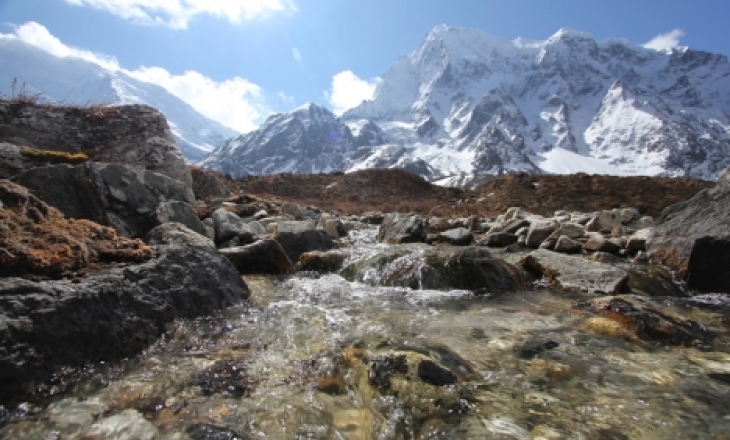 Langtang glacier