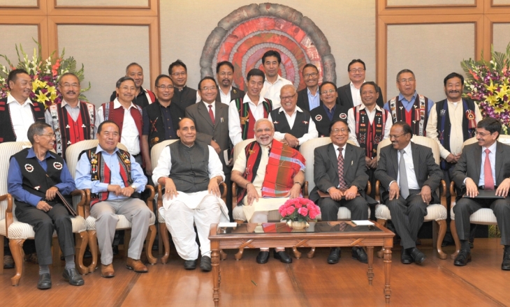 Naga talks with Modi