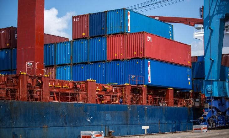 Global trade scene
