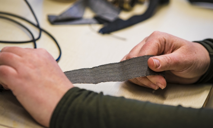 Fabric electric power